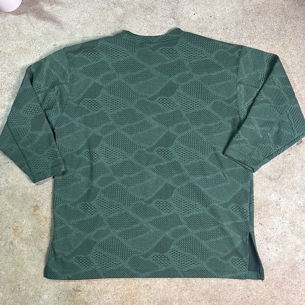 Jacque & Koko Green Textured Womans Sweater k166 Vintage - Picture 4 of 6